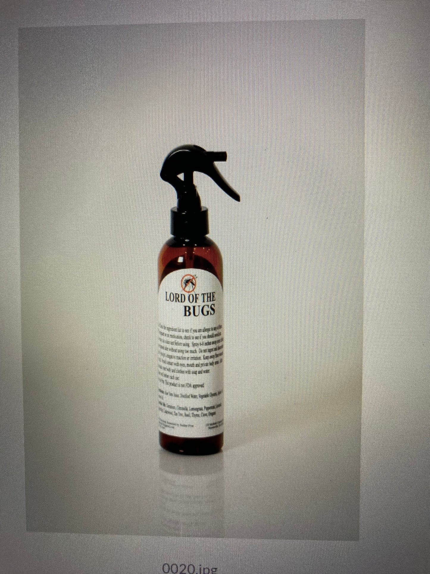 Lord of the Bugs Insect Repellent (Chemical Free)