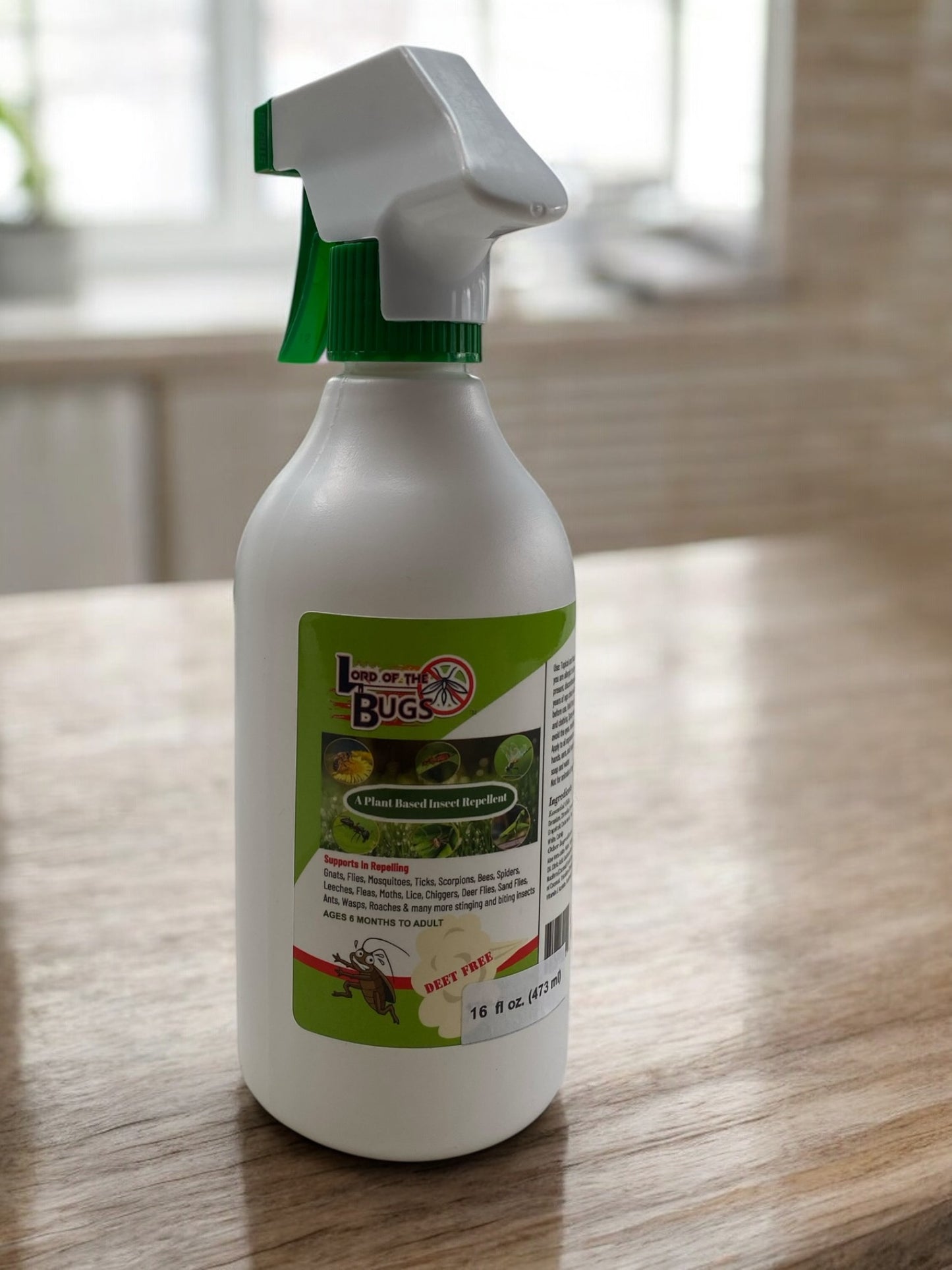 Lord of the Bugs Plant Based Insect Repellent Household Use  - 16 oz.  $25.00